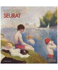 cinemacollection/TUSHITA 2024 Calendar 壁掛けカレンダー2024年 Georges Seurat アート 名画 インテリア 令和6年暦 /505430308