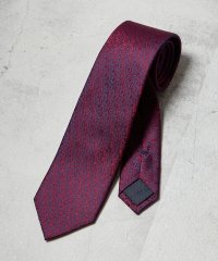 Men's Bigi/ミニフラワージャカード織りシルクネクタイ＜同素材スカーフあり＞/505430732