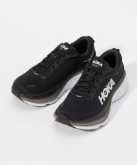 HOKA ONE ONE/ホカ HOKA 1127952 スニーカー W BONDI 8 レディース シューズ ボンダイ 8 靴 ホカオネオネ ブラック ホワイト 22.5～25.0cm/505336413