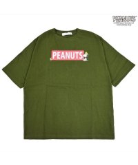  PEANUTS/ピーナッツ PEANUTS スヌーピー ドロップショルダー プリント PEANUT M L LL/505417176