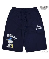  PEANUTS/スヌーピー ミニ裏毛 ハーフパンツ SNOOPY ピーナッツ 夏 すぬうぴい 半ズボン/505417464