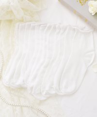 Lace Ladies/【12足セット】ホワイトダイヤデザインショート丈ソックス レディース ソックス 靴下 春 夏 秋 冬 ショート丈 立体 白 ホワイト やわらか 女性 立体感 吸/505430519