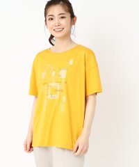 CORDIER/刺繍&ビーズデザイン ゆとりシルエットTシャツ/505432171