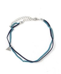 TopIsm/トップイズム TopIsm アンクレット メンズ レディース アクセサリー シンプル トライアングル プレート 紐 ひも チェーン フェイクレザー 男女兼用 春/505432276