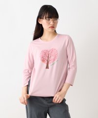 CARA　O　CRUZ/洗える ハートのリンゴTシャツ/505432402