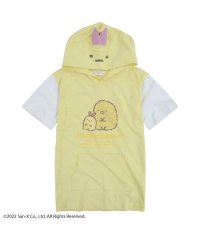 SUMIKKOGURASHI/すみっコぐらし Tパーカー エビフライ エビフライのしっぽ とんかつ なりきりパーカー サンエックス子供/505413293