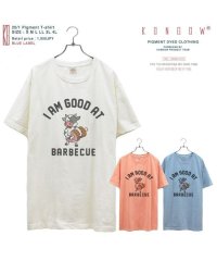 sonotanocharacter/バーベキュー 半袖 Tシャツ カジュアル 夏 S M L LL 3L 4L オーバーサイズ キャンプ 6.7 オンス/505415826