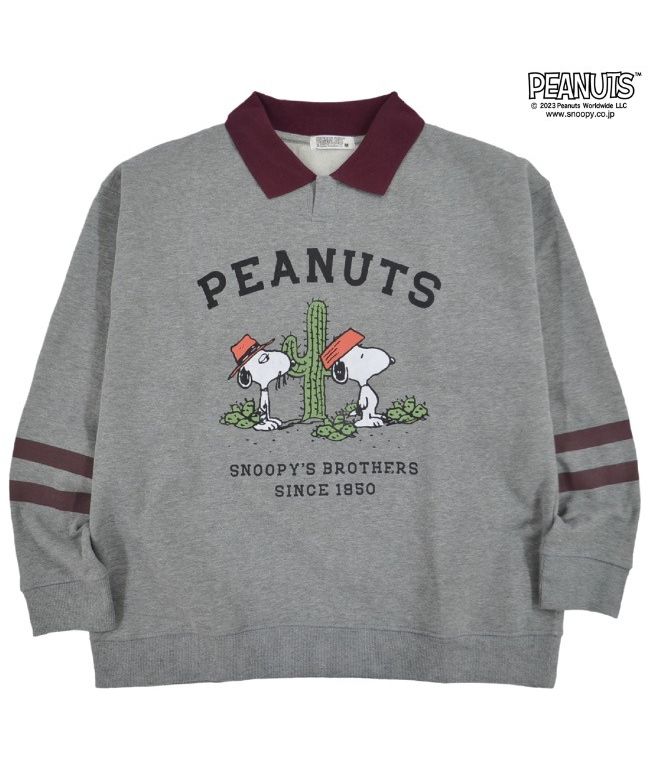 クーポン】ピーナッツ PEANUTS スヌーピー トレーナー 裏起毛 クーポン】ピーナッツ PEANUTS スヌーピー トレーナー 裏起毛