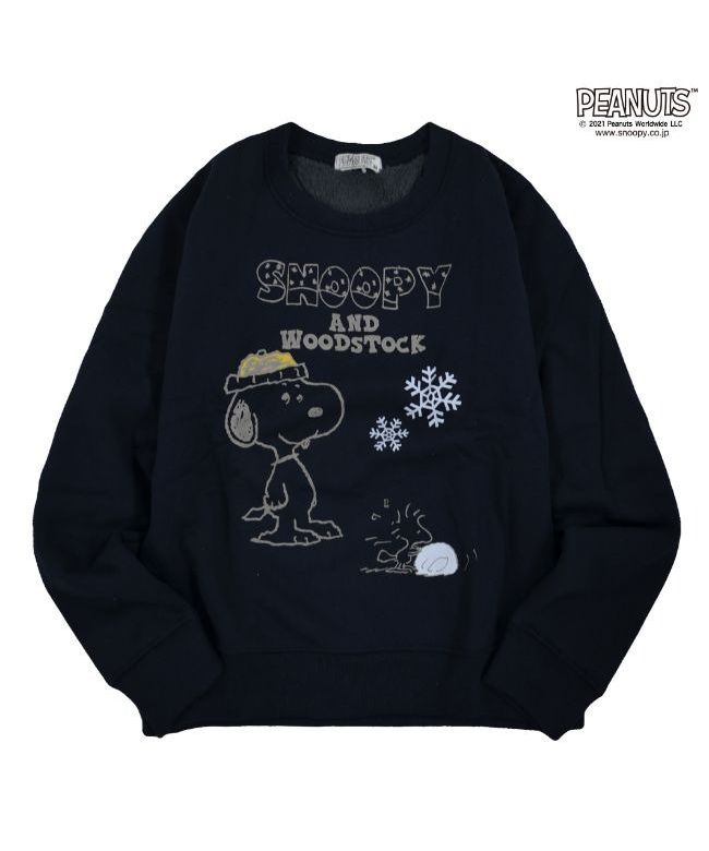ピーナッツ　スヌーピー スウェット FREAK'S STORE/PEANUTS/ピーナッツ 別注 ビッグシルエット