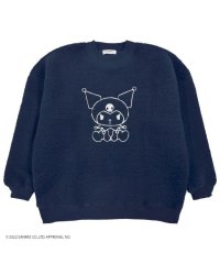Sanrio characters/サンリオ Sanrio クロミ 刺繍 サンリオ BIG シルエット トレーナー ボア 長袖 sanrio/505426377