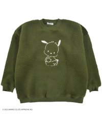 Sanrio characters/ポチャッコ 刺繍 サンリオ BIG シルエット トレーナー ボア 長袖 sanrio/505426418