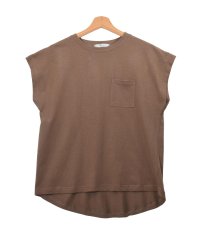 felt maglietta/フレンチ袖コットンTシャツ/505434814