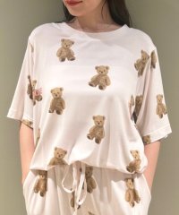 gelato pique/PIQUEベア柄Tシャツ/505434947