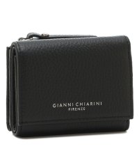 GIANNI CHIARINI/ジャンニキアリーニ 三つ折り財布 コンパクト財布 ブラック レディース GIANNI CHIARINI PFW5065 GRN NERO/505435476