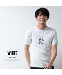  GENELESS/半袖tシャツ メンズ tシャツ 半袖 綿100 プリント Tシャツ 夏 クルーネック トップス コットン/505435633