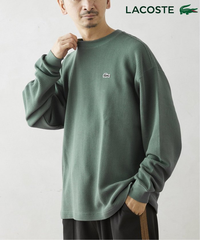 LACOSTE / ラコステ】別注 オーバーサイズ ヘビーピケ L/S Tシャツ