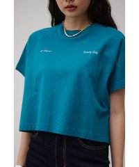 AZUL by moussy/BOXY CROPPED TEE/505436318