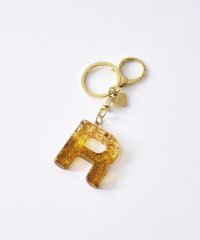 & chouette/カラフルアクリルイニシャルチャームR/505436344