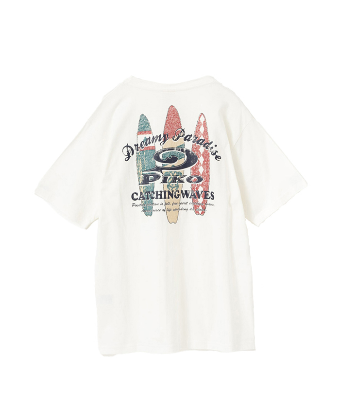 マックハウス Mac－House PIKO ピコ サーフボード柄プリントT