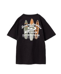 MAC HOUSE(men)/PIKO ピコ サーフボード柄プリントTシャツ PKM－1511－EC/505432515