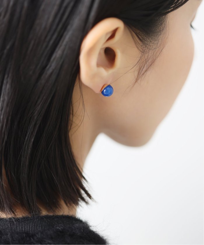 100％正規品♥可愛い Enamel Logo Flat ピアス 8544 100％正規品♥可愛い Enamel Logo Flat ピアス 8544