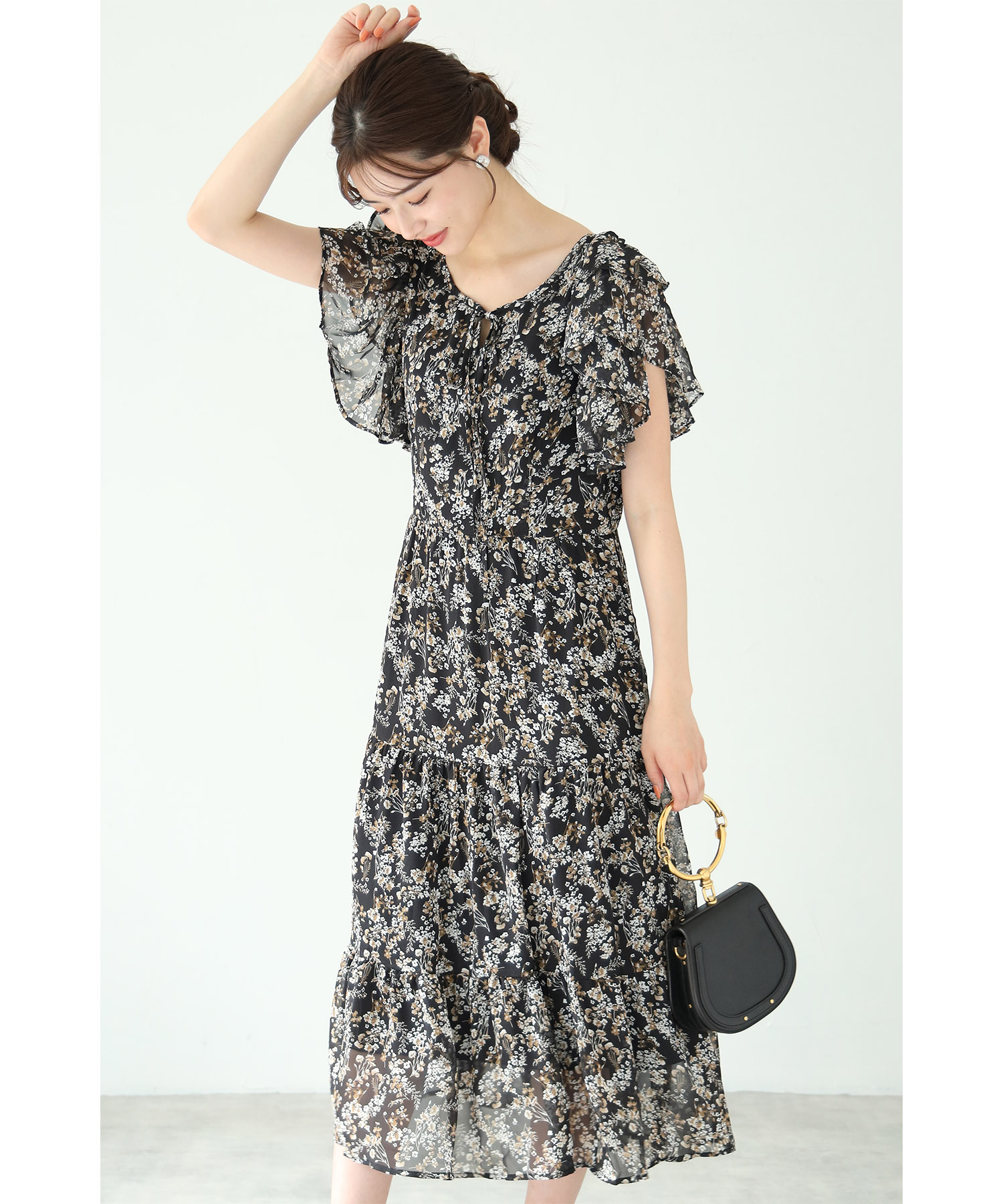 バックフリルデニムジャケット ジャケット、ブルゾン ＆ LOVE CLOSET