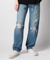LEVI’S OUTLET/501(R) ジーンズ ミディアムインディゴ DESTRUCTED/505429179