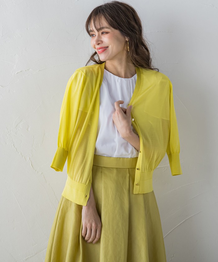 新品同様 【美品❤︎】ビアッジョブルー サマーツイード ドッキング