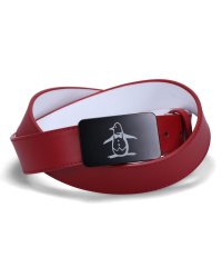 Munsingwear/マンシングウェア Munsingwear ベルト レザーベルト メンズ BELT ブラック ホワイト ネイビー レッド 黒 白 MU－1060223/505438105