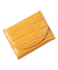 KAZZU SELECT/カッズセレクト KAZZU SELECT ミニ財布 メンズ レディース クロコ型押し 三つ折り財布 コンパクト 手のひらサイズ 小さめ MNー8019/505438943