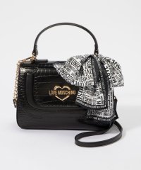 MOSCHINO/モスキーノ MOSCHINO JC4317PP9EKB100A ショルダーバッグ レディース バッグ ラブ モスキーノ ロゴ プレゼント 肩掛け 鞄 ブラック/505438946