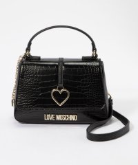 MOSCHINO/モスキーノ MOSCHINO JC4261PP9DKF100A ショルダーバッグ レディース バッグ ラブ モスキーノ ロゴ プレゼント 肩掛け 鞄 ブラック/505438947