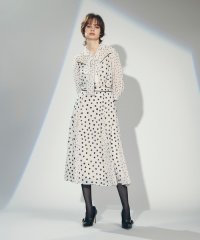 GRACE CONTINENTAL/バイカラープリーツスカート/505439417