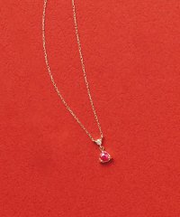 va vendome aoyama/ヴイエー ヴァンドームアオヤマ va vendome aoyama K18YG ルビー ダイヤモンド ネックレス/505393841