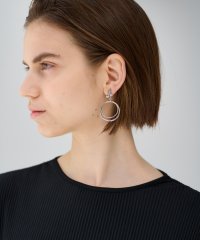 LANVIN en Bleu(JEWELRY)/セサンパ ロゴ サークルピアス/505424273