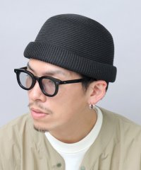 Besiquenti/ベーシックエンチ Basiquenti ウォッシャブル ブレード ロールキャップ フィッシャーマンキャップ 抗菌防臭/505440471