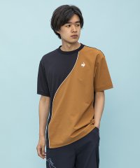 le coq sportif /切替ハーフスリーブシャツ/505415088