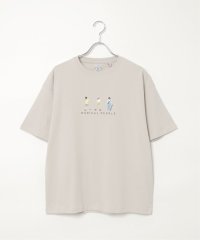 VENCE　EXCHANGE/ひと文字刺繍Tシャツ/505436202