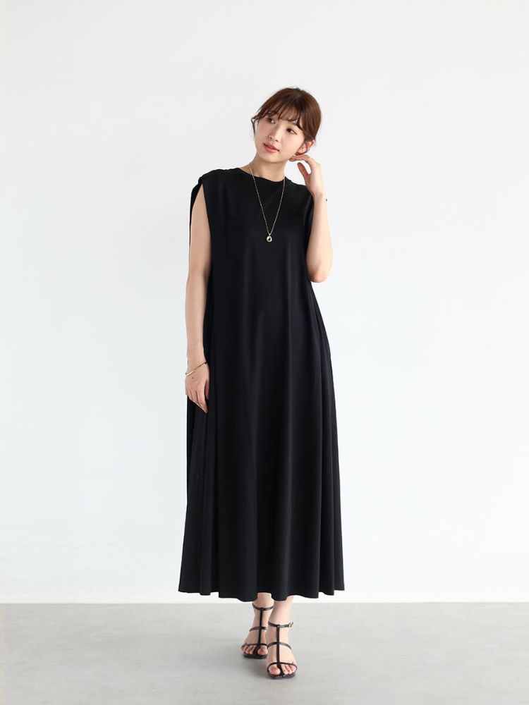 ヴァン Vin バックスカーフカットワンピース(505441810