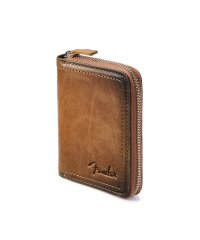 Fender/フェンダー FENDER フェンダー 二つ折り財布 メンズ レディース ブランド 国産レザー ミドルウォレット ラウンドファスナー サンバースト Fender /505442690