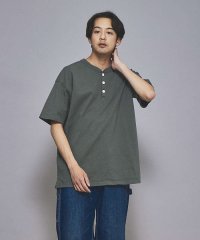 ABAHOUSE/【グッドウェア】USAコットン ヘンリーネック ショートスリーブ Tシャツ/505442735