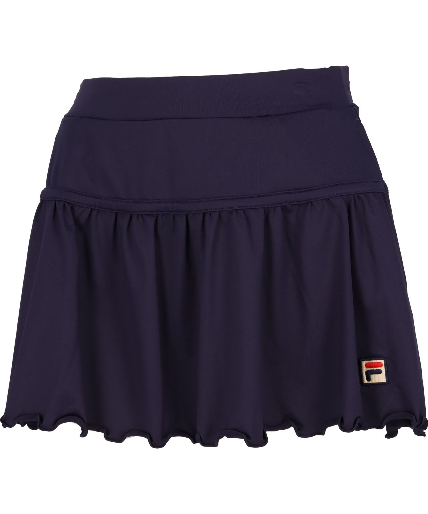 FILA ネイビー レース フレアテニススコートM 塞き止め