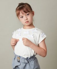 a.v.v(KID'S)/[160]プチリボン半袖Ｔシャツ/505412097