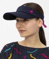 le coq sportif /【池田エライザ着用】リボンサンバイザー(庇9cmモデル)/505415218