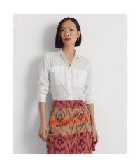 LAUREN RALPH LAUREN/コットン ボイル シャツ/505424962