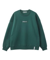 MILKFED/EMBROIDERED BAR SWEAT TOP/505443664