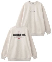 MILKFED/COOPER HEART LOGO SWEAT TOP/505443665