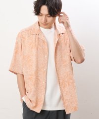 a.v.v (MEN)/【接触冷感】フラワープリントオープンカラーシャツ(五分袖)/505443802