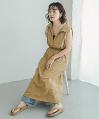 ITEMS URBANRESEARCH/ナイロンハーフジップワンピース/505444294