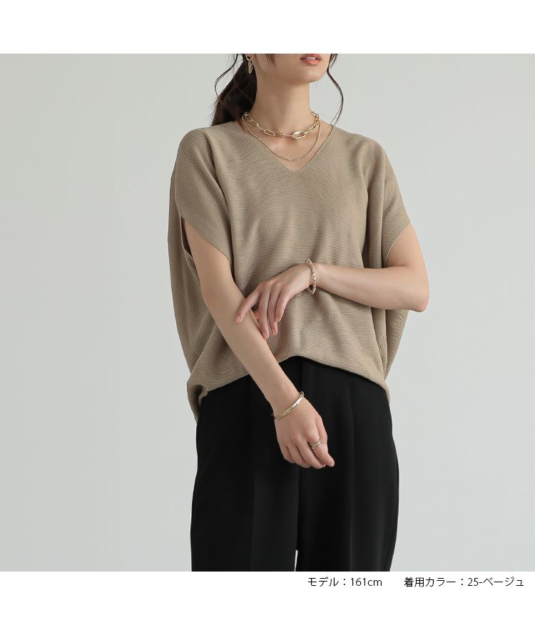 エスカーダ ESCADA 美品 変形ニット ワンピース ドルマンスリーブ トリコカラー 茶 ブラウン S レディース ESCADA - エスカーダ 美品 変形ニット ワンピース ドルマン